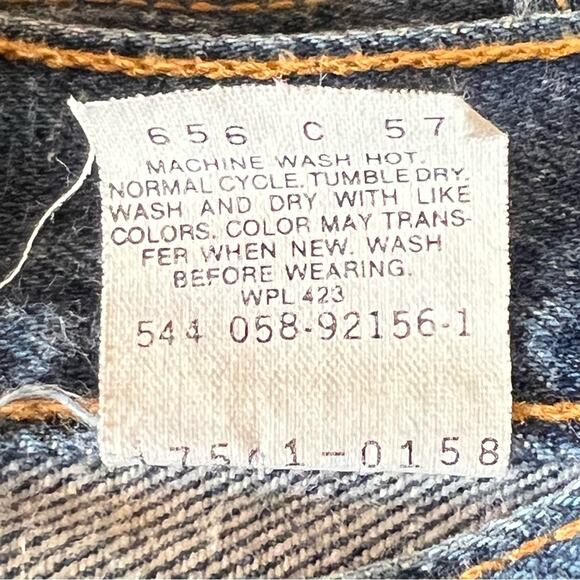 Levi’s VTG 70s Women’s Sz 26 High Rise Tapered Jeans USA Made Stonewash Denim - Picture 15 of 15